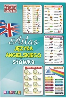 Ilustrowany atlas szkolny. Atlas j.ang. słówka