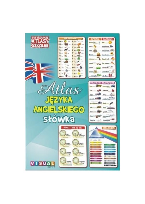 Ilustrowany atlas szkolny. Atlas j.ang. słówka