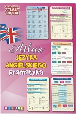 Ilustrowany atlas szkolny. Atlas j.ang. gramatyka