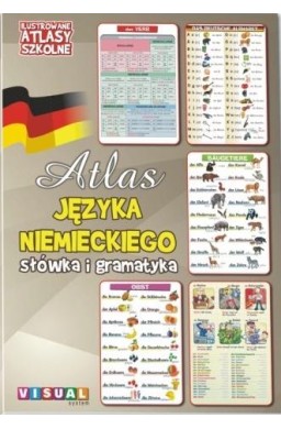 Ilustrowany atlas szkolny. Atlas j.niemieckiego