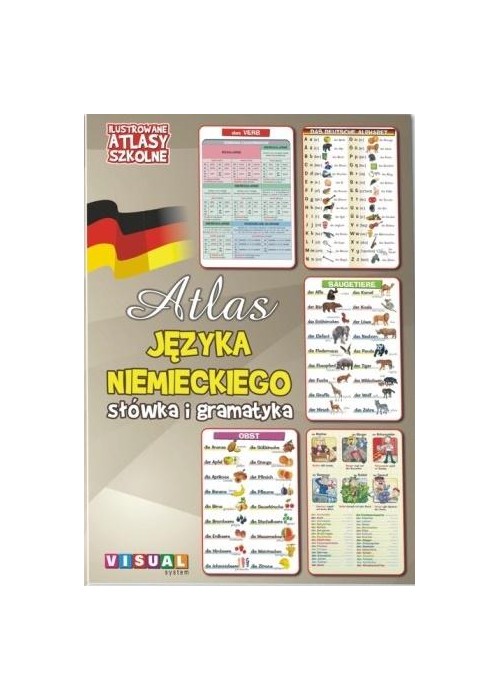 Ilustrowany atlas szkolny. Atlas j.niemieckiego