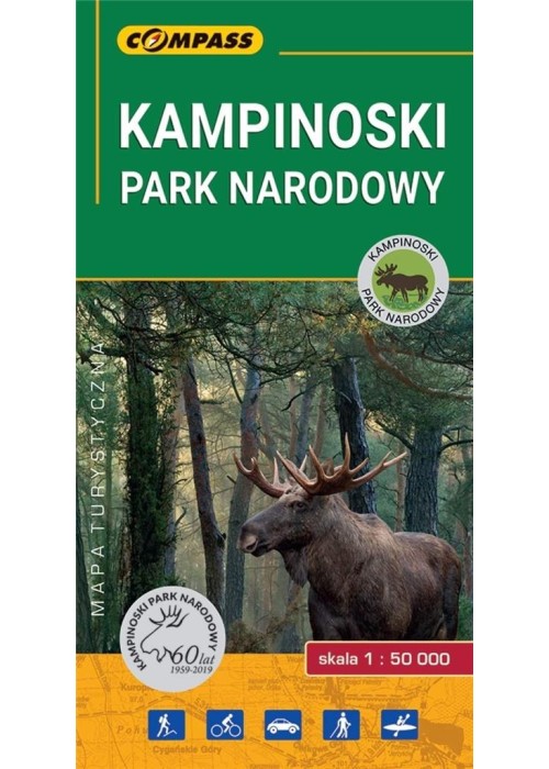 Mapa - Kampinoski Park Narodowy 1:50 000