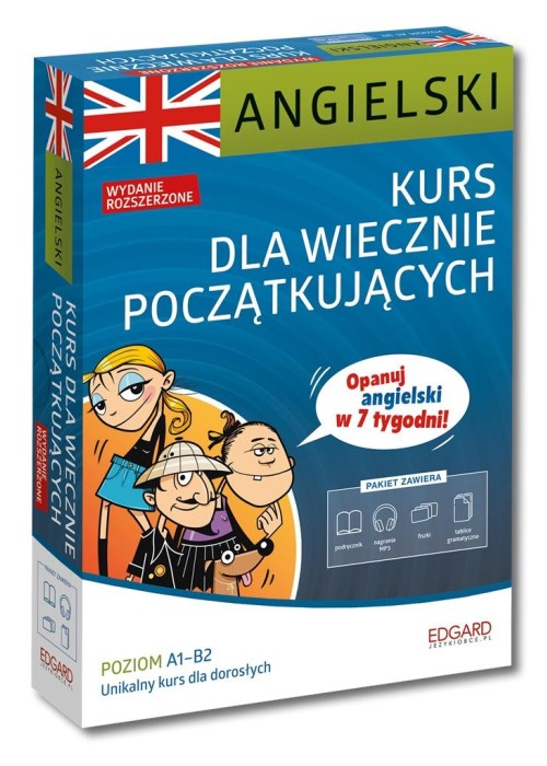 Angielski. Kurs dla wiecznie początkujących w.roz.