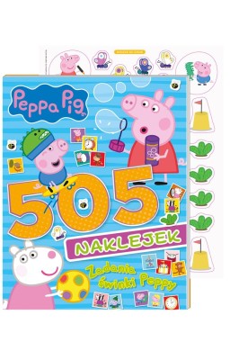 Świnka Peppa. 505 naklejek 4. Zadania świnki Peppy