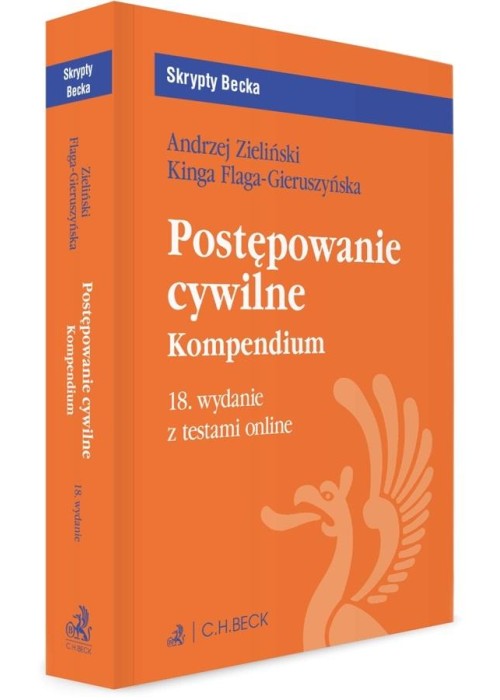 Postępowanie cywilne. Kompendium z testami online