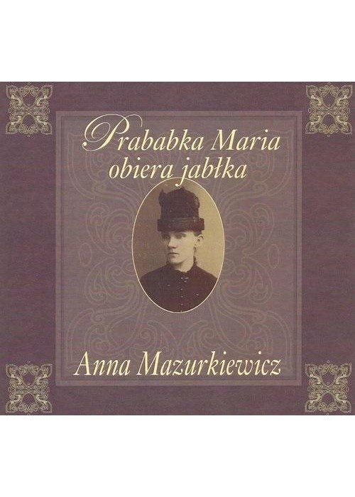 Prababka Maria obiera jabłka