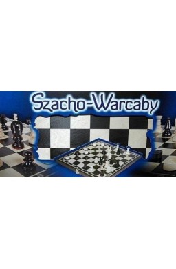 Szacho-warcaby drewniane 35cm