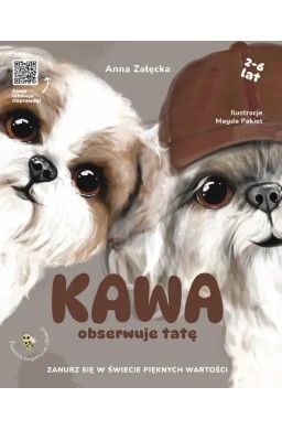 Kawa obserwuje tatę