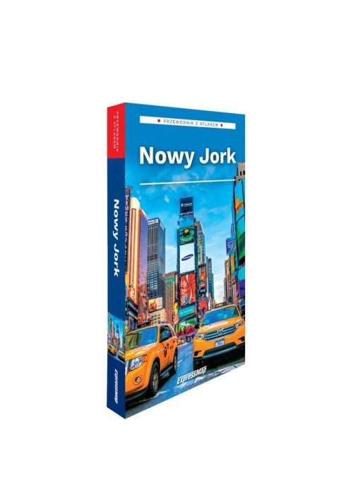 Nowy Jork przewodnik z atlasem w.2024