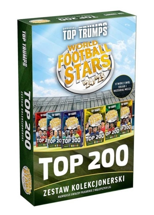 Top Trumps World Football Stars Zestaw kolekcjo...