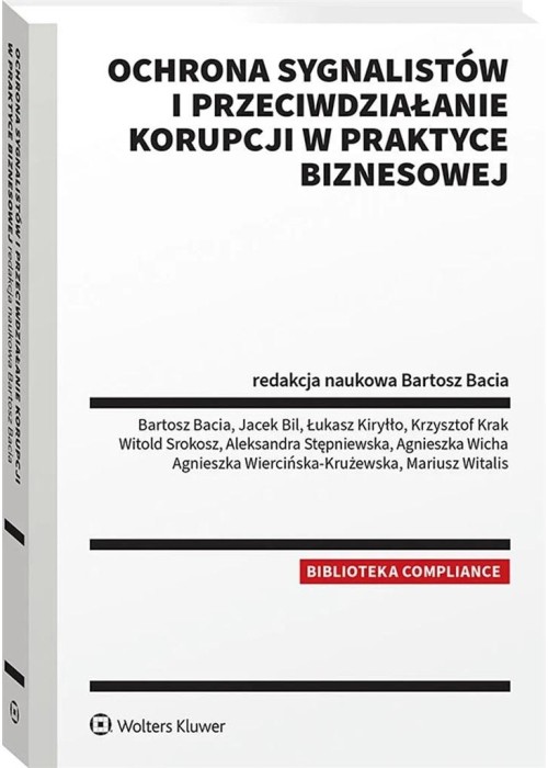 Ochrona sygnalistów i przeciwdziałanie korupcji...