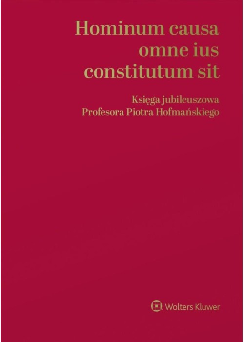 Hominum causa omne ius constitutum sit