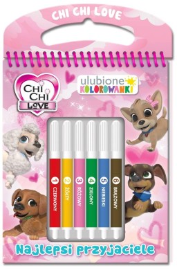 Chi Chi Love. Ulubione kolorowanki. Najlepsi..