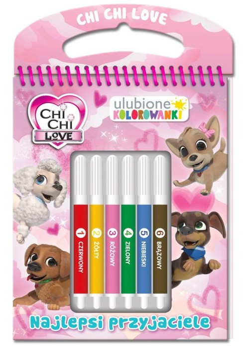 Chi Chi Love. Ulubione kolorowanki. Najlepsi..