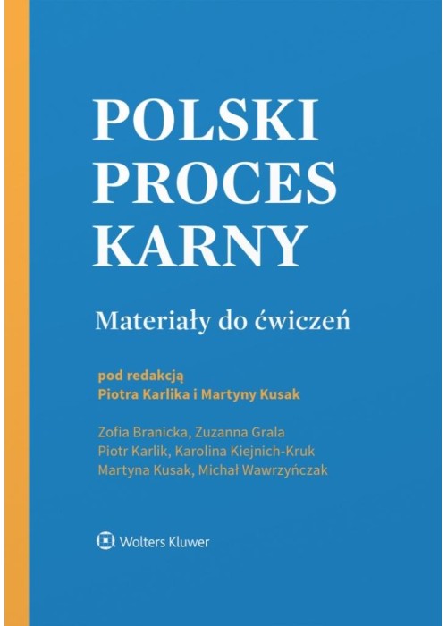 Polski proces karny. Materiały do ćwiczeń