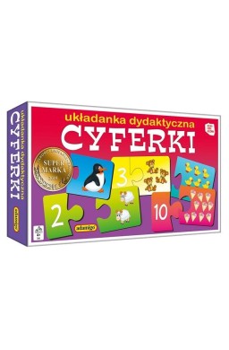 Cyferki. Układanka dydaktyczna