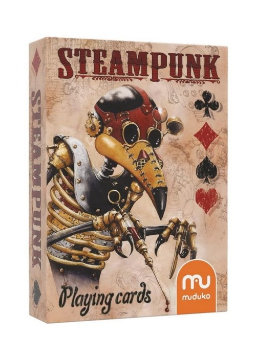 Karty do gry Steampunk MUDUKO