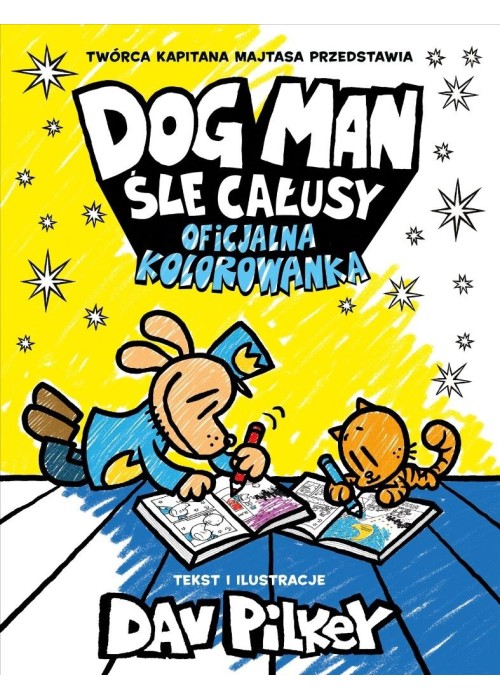 Dogman śle całusy. Oficjalna kolorowanka