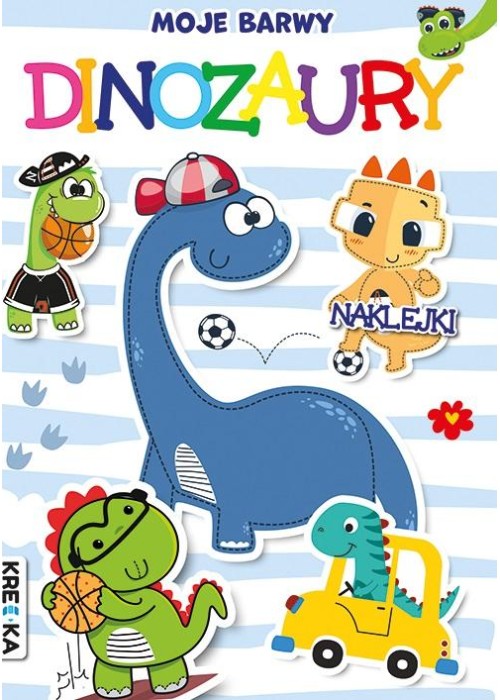 Moje barwy. Dinozaury