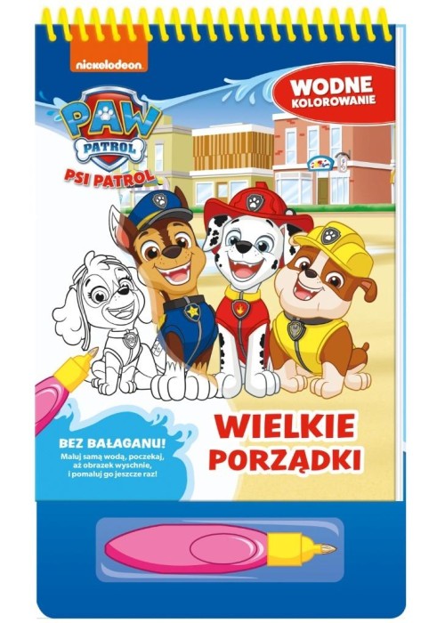 Psi Patrol. Wodne kolorowanie 14 Wielkie porządki