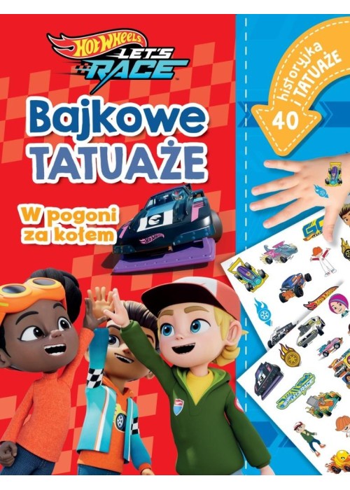 Misja ratunkowa Bajkowe tatuaże Hot Wheels