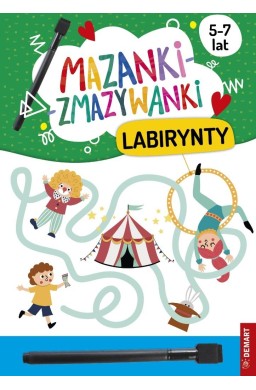 Mazanki-zmazywanki. Labirynty