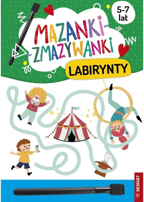 Mazanki-zmazywanki. Labirynty