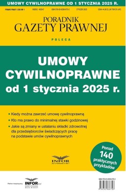 Umowy cywilnoprawne od 1 stycznia 2025