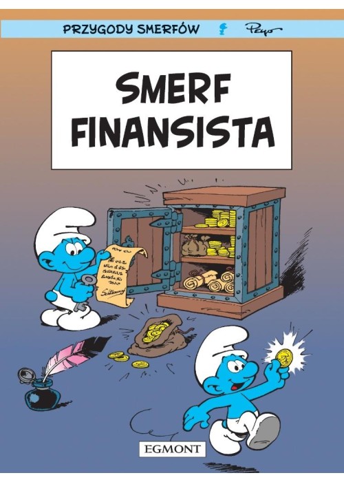 Smerfy. Smerf Finansista