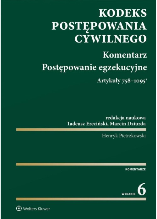 Kodeks postępowania cywilnego. Komentarz