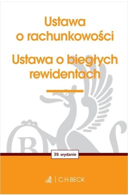 Ustawa o rachunkowości oraz ustawa o biegłych rew.