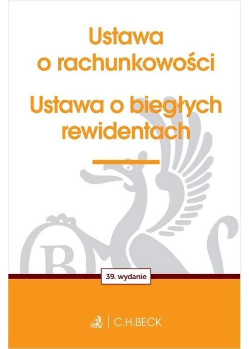 Ustawa o rachunkowości oraz ustawa o biegłych rew.