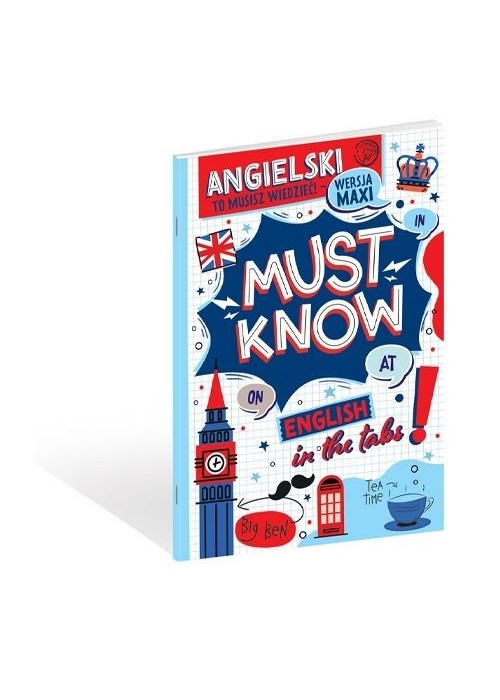 Książeczka A4 Must Know Język Angielski