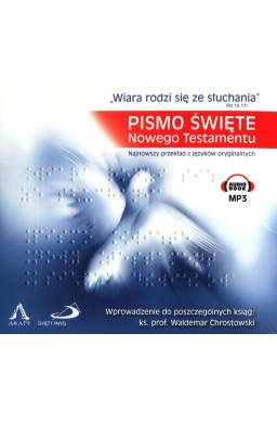 Pismo Święte Nowego Testamentu CD mp3