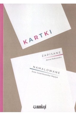 Kartki zapisane, namalowane