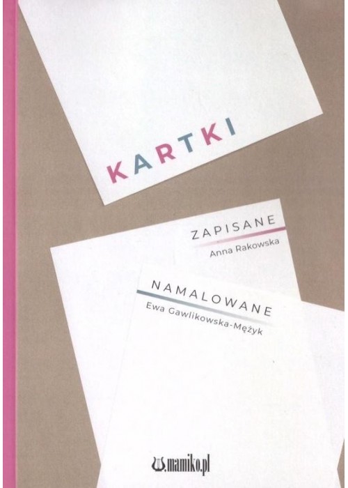 Kartki zapisane, namalowane