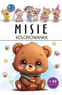 Misie. Kolorowanka