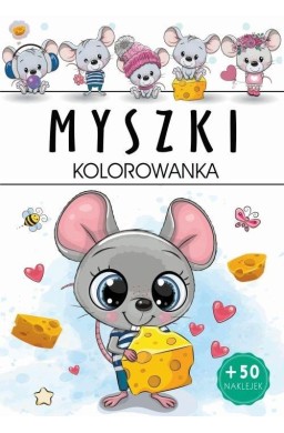 Myszki. Kolorowanka