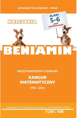 Matematyka z wesołym kangurem. Beniamin w.2024