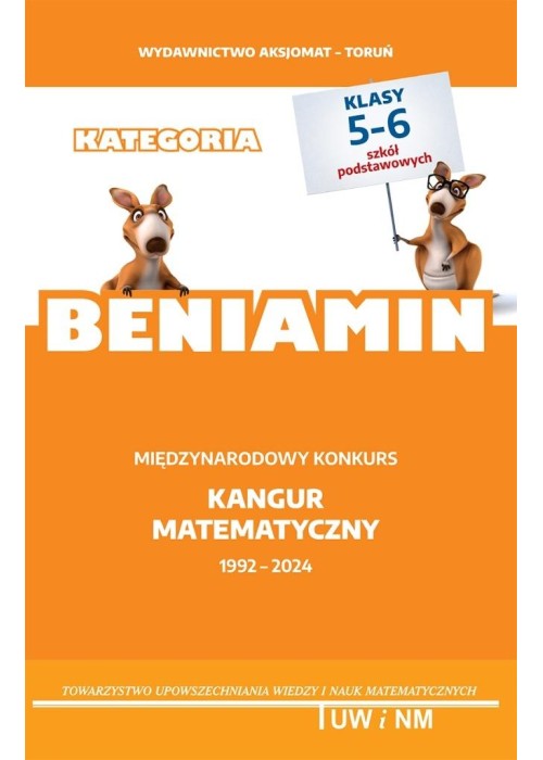 Matematyka z wesołym kangurem. Beniamin w.2024