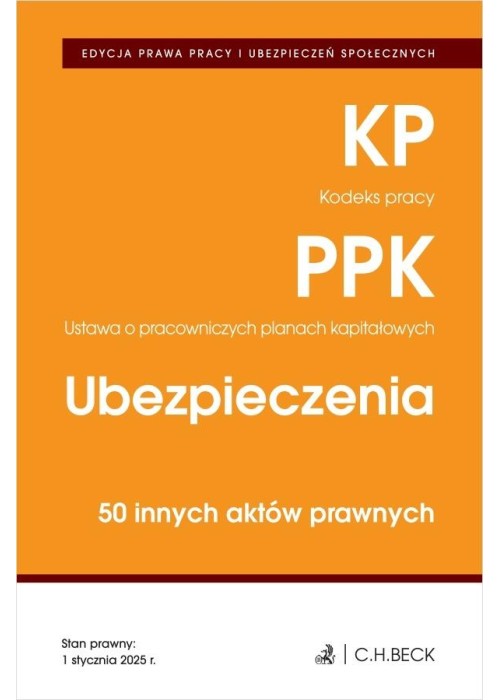 Edycja prawa pracy i ubezpieczeń społecznych