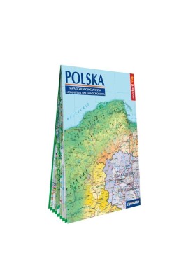 Polska - mapa ogólnogeograficzna 1:1 000 000 (XXL)