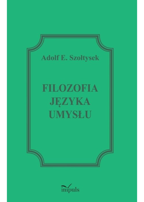 Filozofia języka umysłu