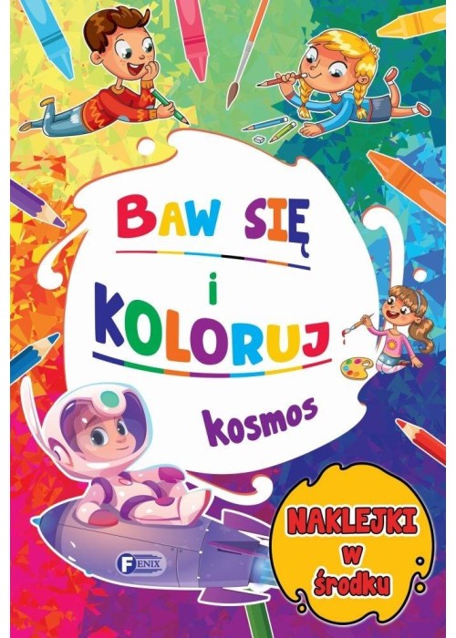 Baw się i koloruj. Kosmos