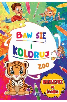 Baw się i koloruj. Zoo