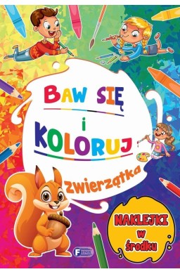 Baw się i koloruj. Zwierzątka