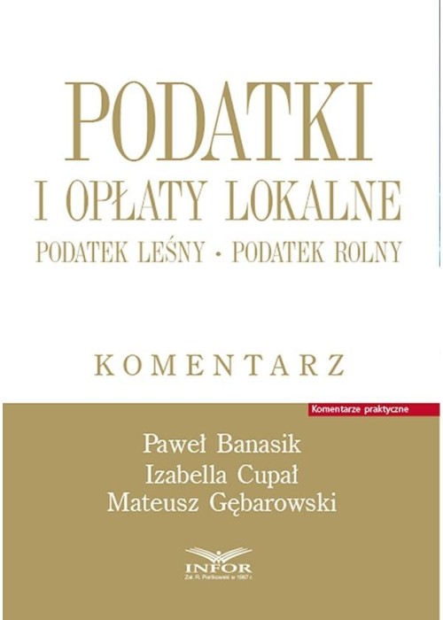 Podatki i opłaty lokalne. Podatek leśny...