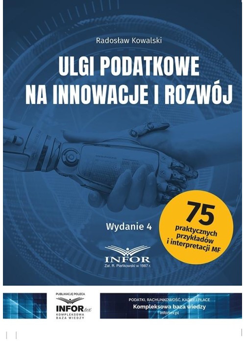 Ulgi podatkowe na innowacje i rozwój w.4