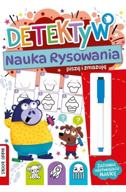 Piszę i zmazuję detektyw nauka rysowania