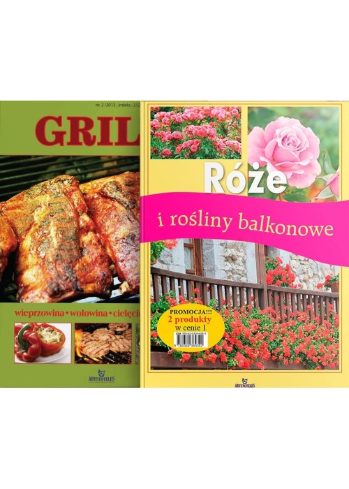 Pakiet: Grill + Róże i rośliny balkonowe